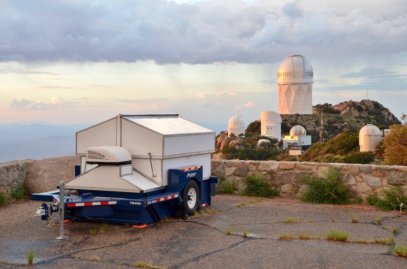 The Dog House deployed at Kitt Peak